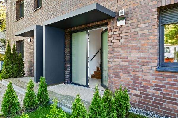 Exklusiver Eingangsbereich nur für die Wohnung