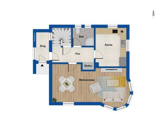 Grundriss Erdgeschoss