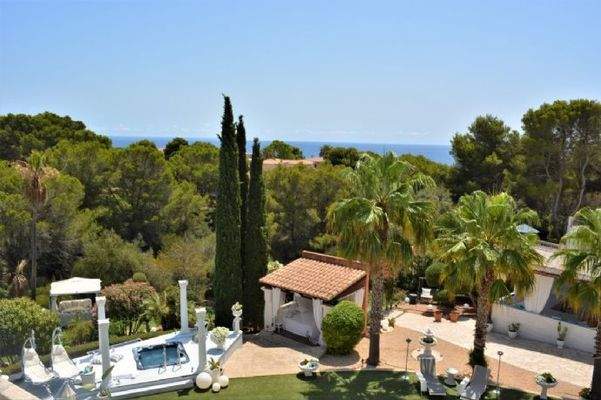 Ausblick von der Terrasse