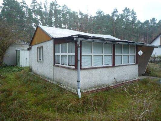 Gartenhaus Nordansicht