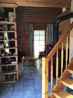 EG Wohnbereich mit Kaminofen