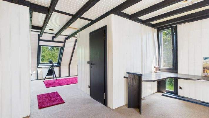 Schlafzimmer mit Bad