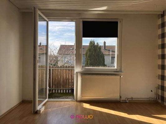 Hier macht aufstehen Spaß: das Schlafzimmer mit Balkon