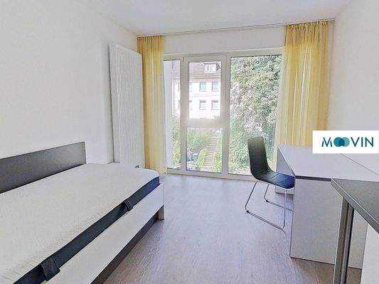 Ansicht I: Wohn- und Schlafbereich