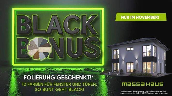 BlackBonus, nur im November