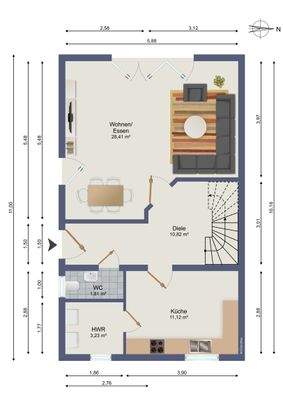 Grundriss Erdgeschoss
