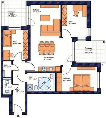 Grundriss B.2 Erdgeschoss