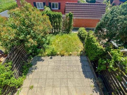 Terrasse - Blick vom OG