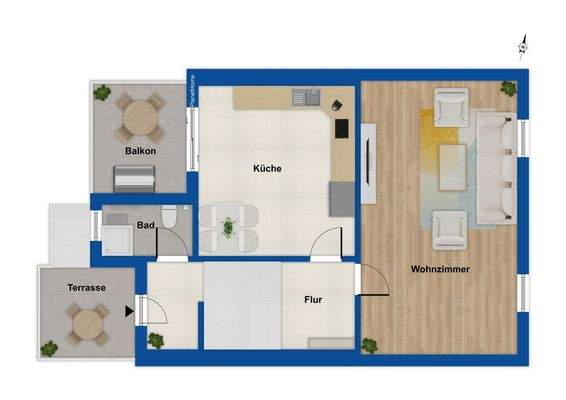 Grundriss Erdgeschoss