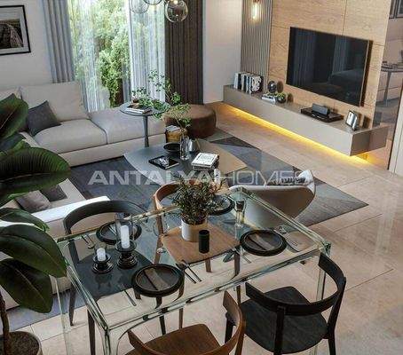 1 and 3-Bedroom Flats in a Complex with Pool in Altıntaş