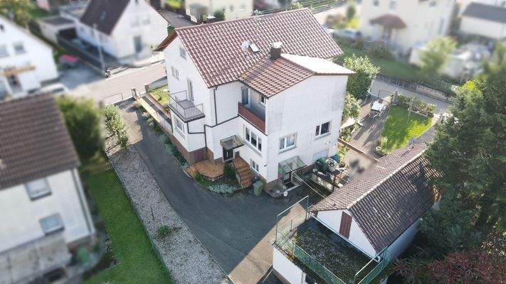 Ansicht Hinterhof und Nebengebäude