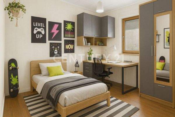 Kinderzimmer visualisiert - inspirierende Gestaltungsidee