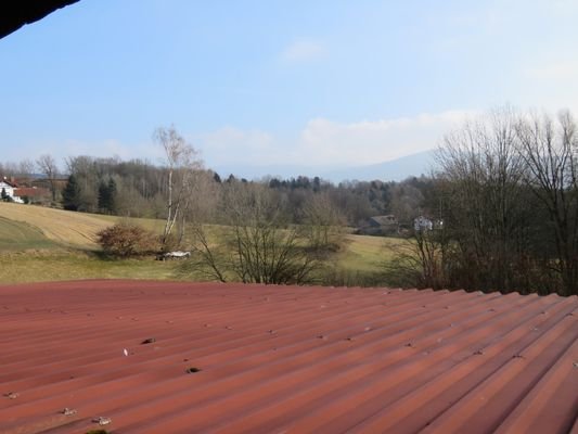 Ausblick auf landwirtschaftliche Flächen      