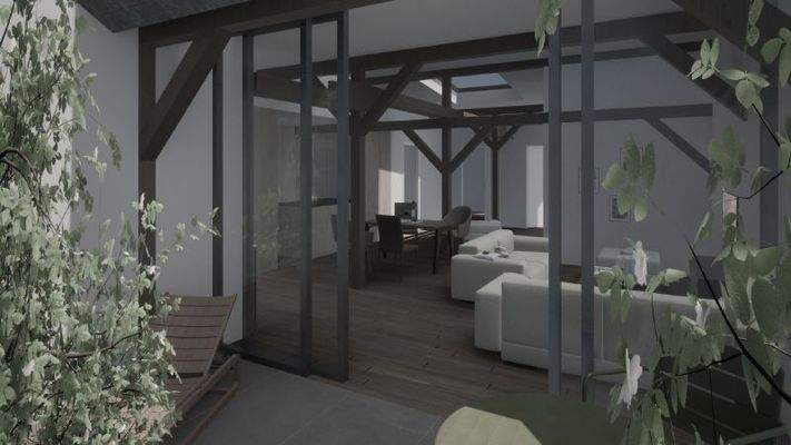 projektiertes Penthouse