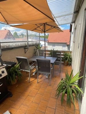 Balkon/ Dachterrasse