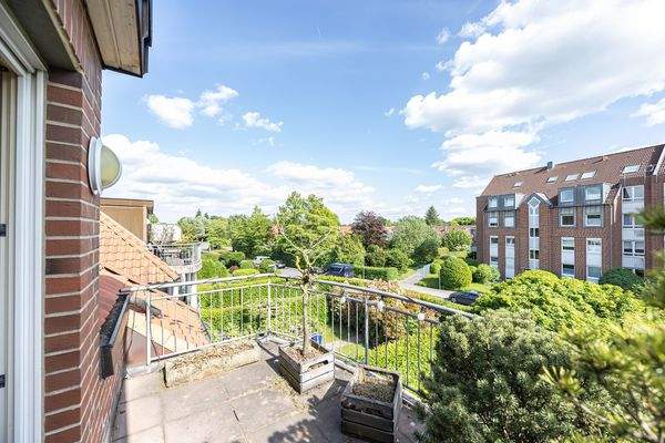 Balkon im 2. Obergeschoss