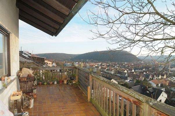 Balkonblick Richtung Osten