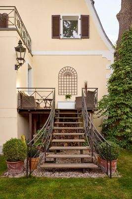 Aufgang zur Terrasse