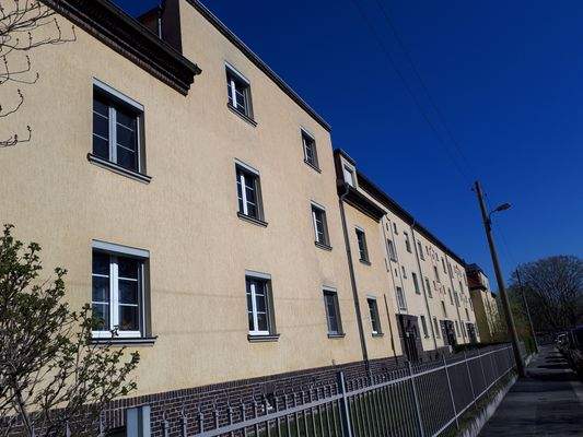 Rückseite des Hauses