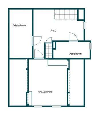 Grundriss Skizze 1.OG