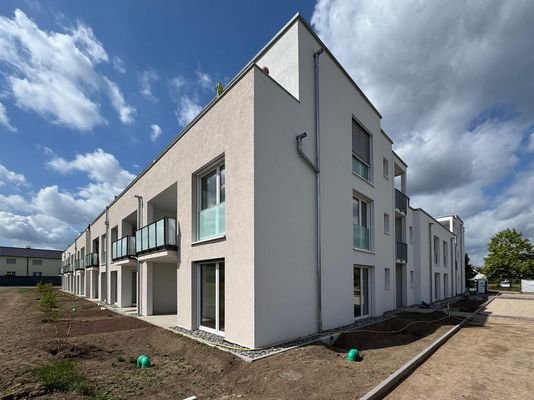 Rückseite mit Garten
