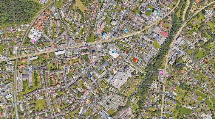 Infrastruktur Quelle Google Maps