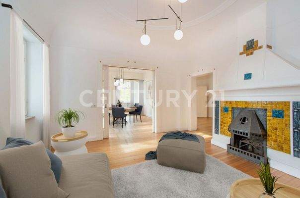 Visualisierung  als Wohn-Esszimmer  OG