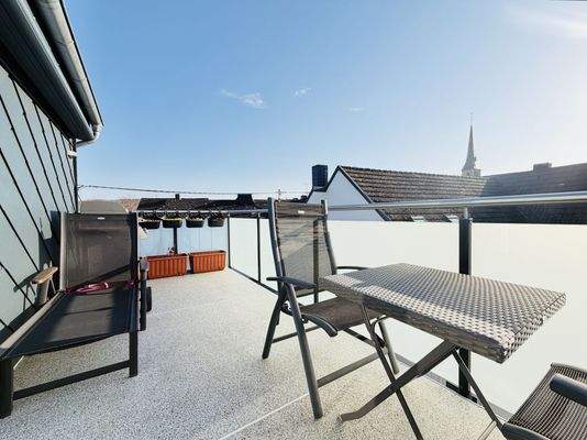 Einheit Dachgeschoss Balkon/ Terrasse