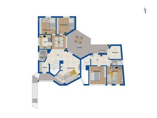 Grundriss Obergeschoss 