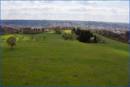 Luftaufnahmen vom Ausblick