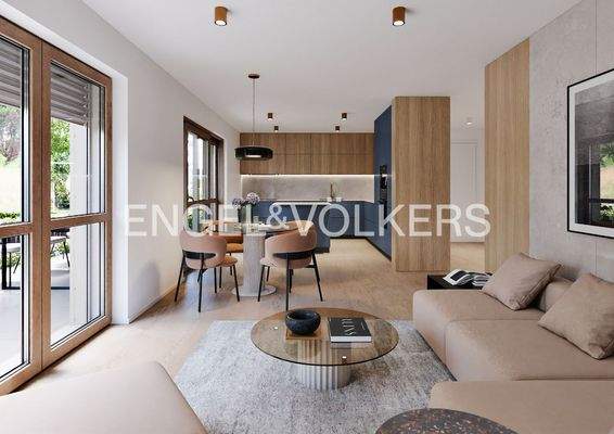 Offener Wohn-Essbereich