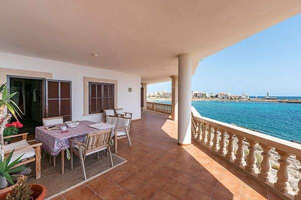 Meerblick vom Balkon