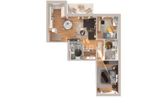 3D-Floorplan