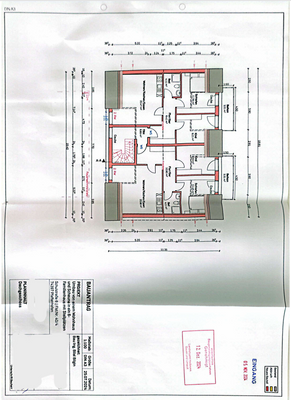 Baprojekt Grundriss Dachgeschoss