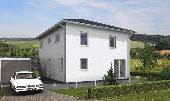 Fassade in Farbauswahl