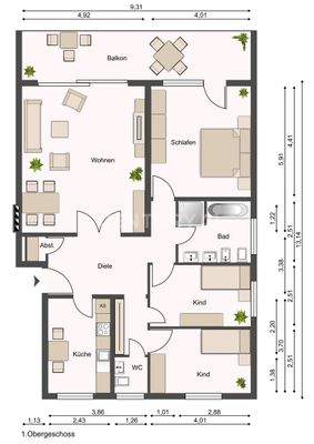 Grundriss (beispielhaft)