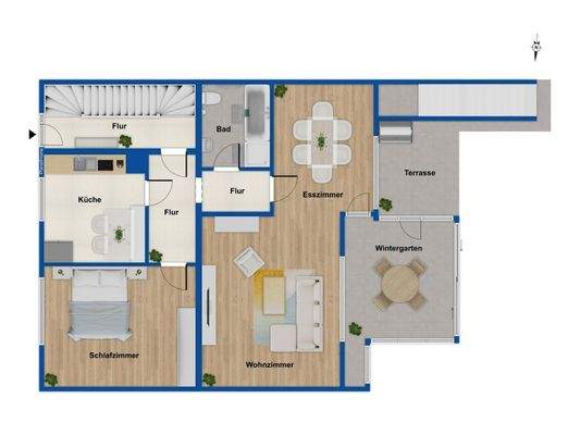 Grundriss Erdgeschoss