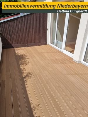 nicht einsehbarer Balkon
