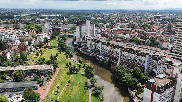 Luftaufnahme: Ihmezentrum