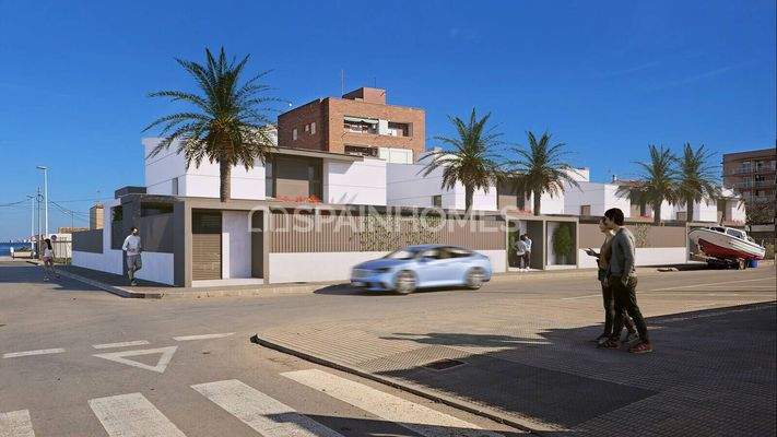 3-Bedroom Villas Near the Beach in Los Nietos Murcia