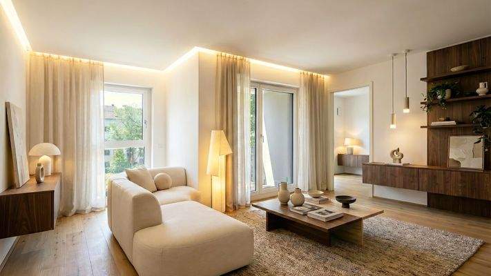 Wohnzimmer - staging