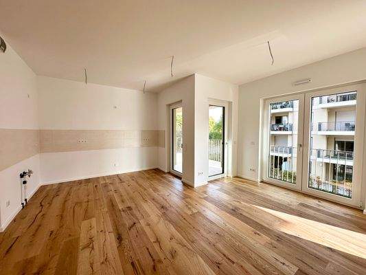 Wohnzimmer und Küche