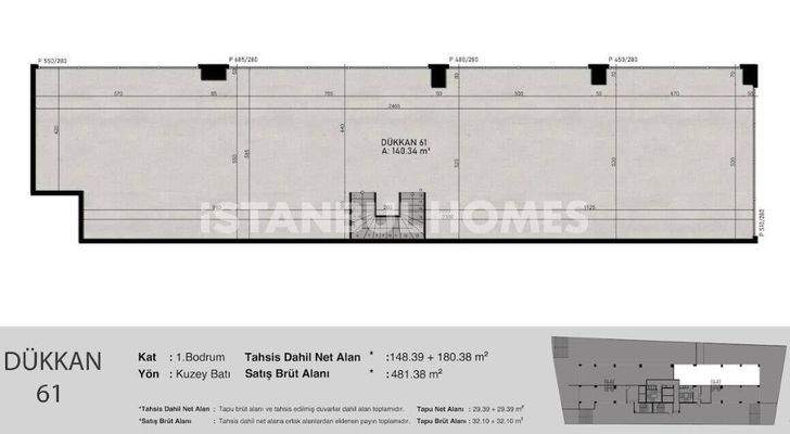 Commercial Properties on Main Street in Ataşehir