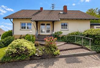 Frontansicht des Hauses
