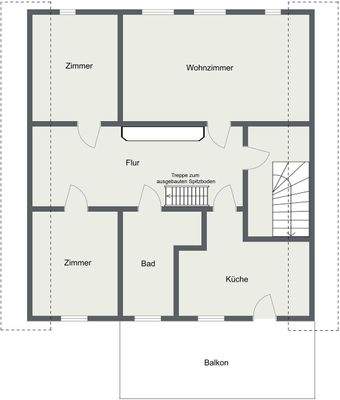 Grundriss Dachgeschoss