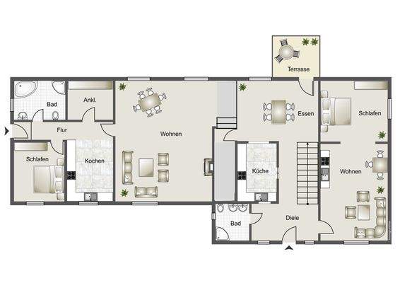 Grundriss Erdgeschoss