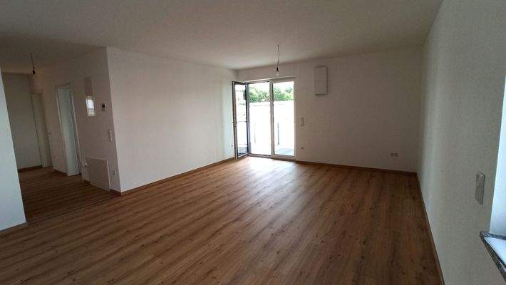 Wohnzimmer unmöbliert