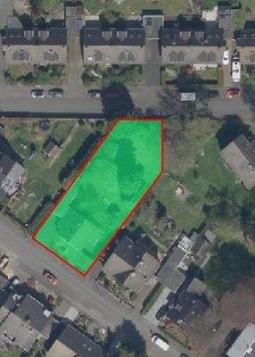 Grundstück, Zugang von zwei Seiten