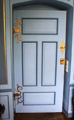 20. Tür blaues Zimmer EG