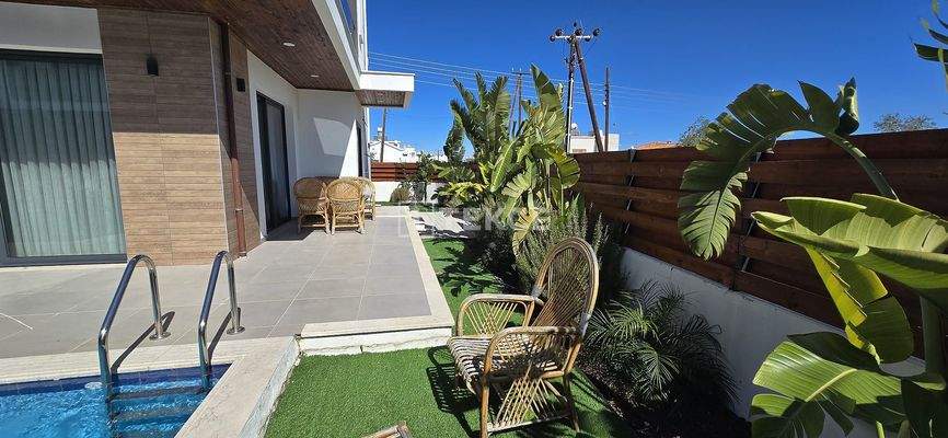 Detached Villa in a Complex Close to Beach and City Center in Girne